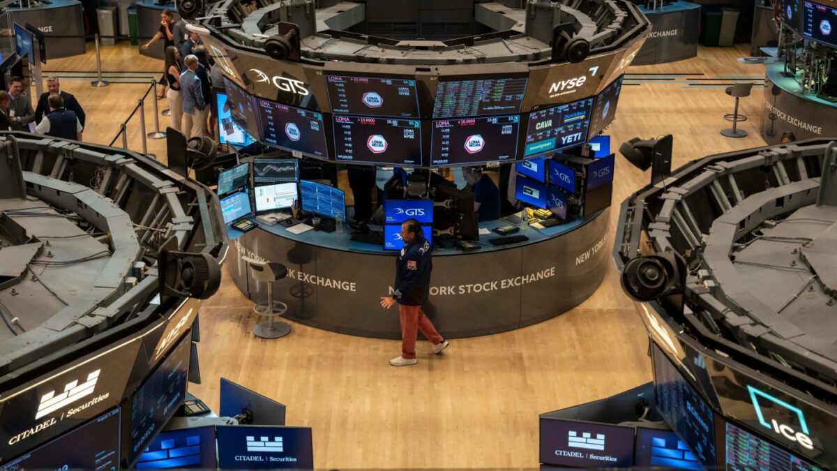 The trading floor of the New York Stock Exchange on Friday, Aug. 7, 2026.