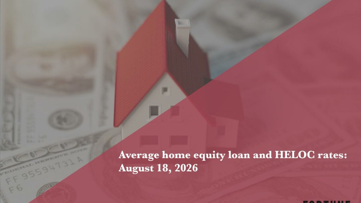 Home equity loan and HELOC rates: Aug. 18, 2026