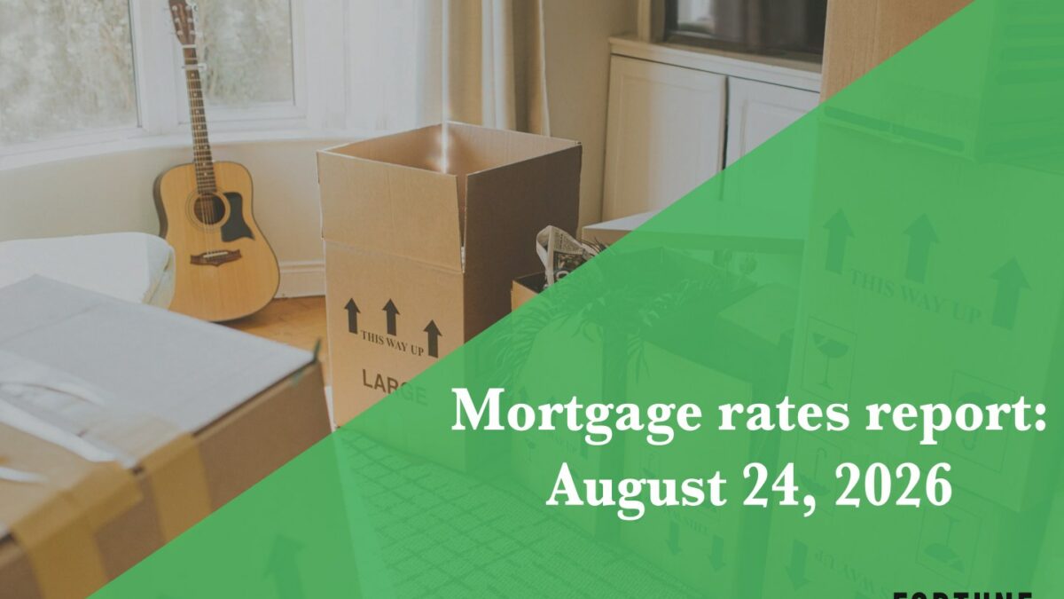 Mortgage rates today, Aug. 24, 2026