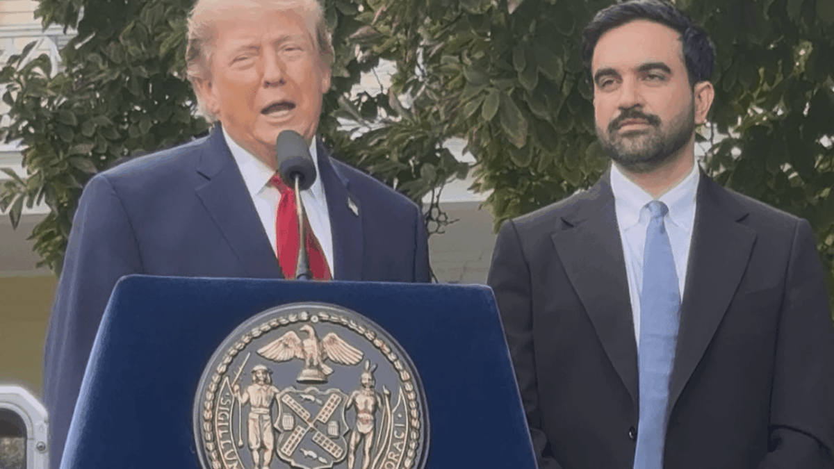 Trump and Mamdani