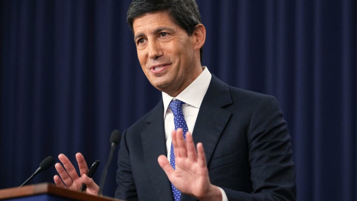 Federal Reserve Board Chairman Kevin Warsh speaks during a news conference at the Federal Reserve in Washington, Wednesday, Sept. 16, 2026.