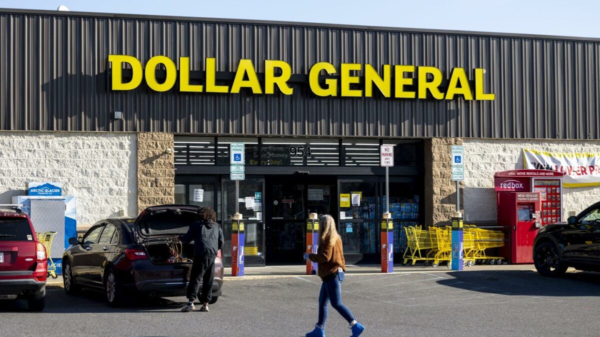 A Dollar General store in Kingston, New York, on Thursday, Nov. 30, 2023.