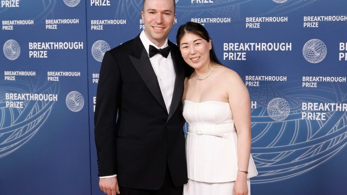 Photo of Greg and Anna Brockman