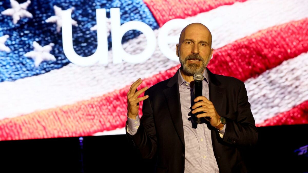 Uber CEO Dara Khosrowshahi.