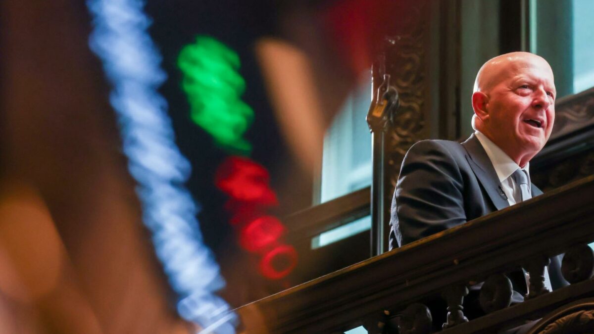 Photo of Goldman CEO David Solomon