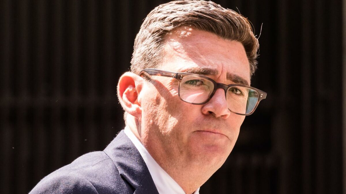 Andy Burnham at the Trades Union Congress headquarters in London on July 17, 2026.