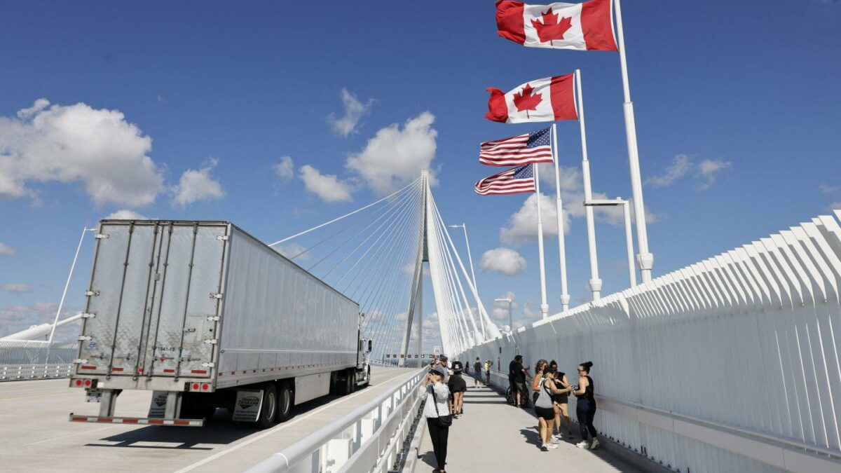 The U.S. is banning imports of most Canadian alcoholic beverages and some dairy products and motorcycles as its trade dispute with Canada escalates.