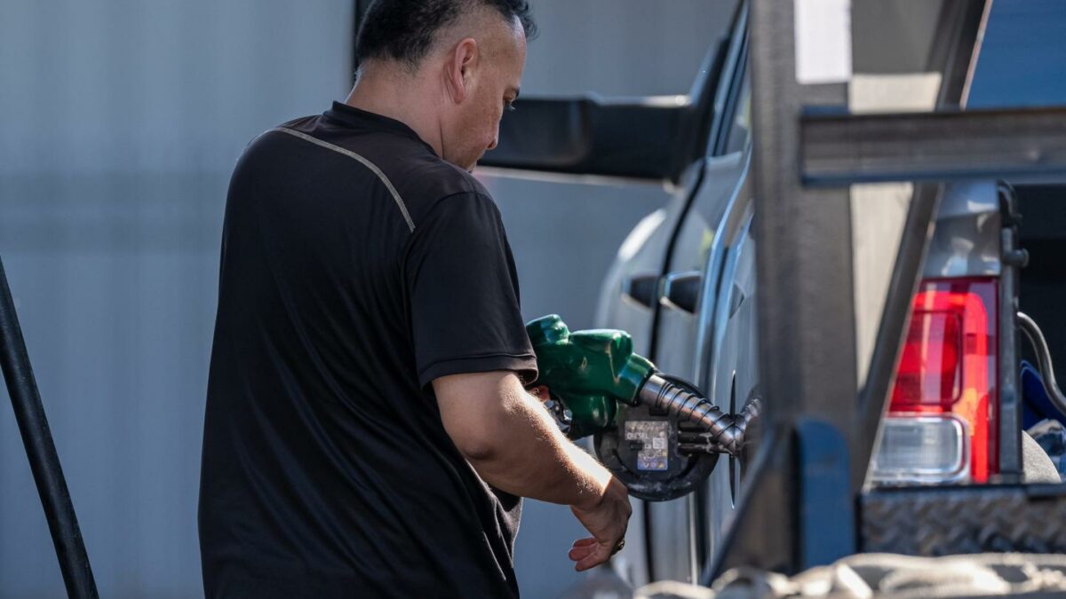 Oil has climbed back above $100 a barrel, but economists say gasoline and record diesel prices pose the greater threat to consumers.