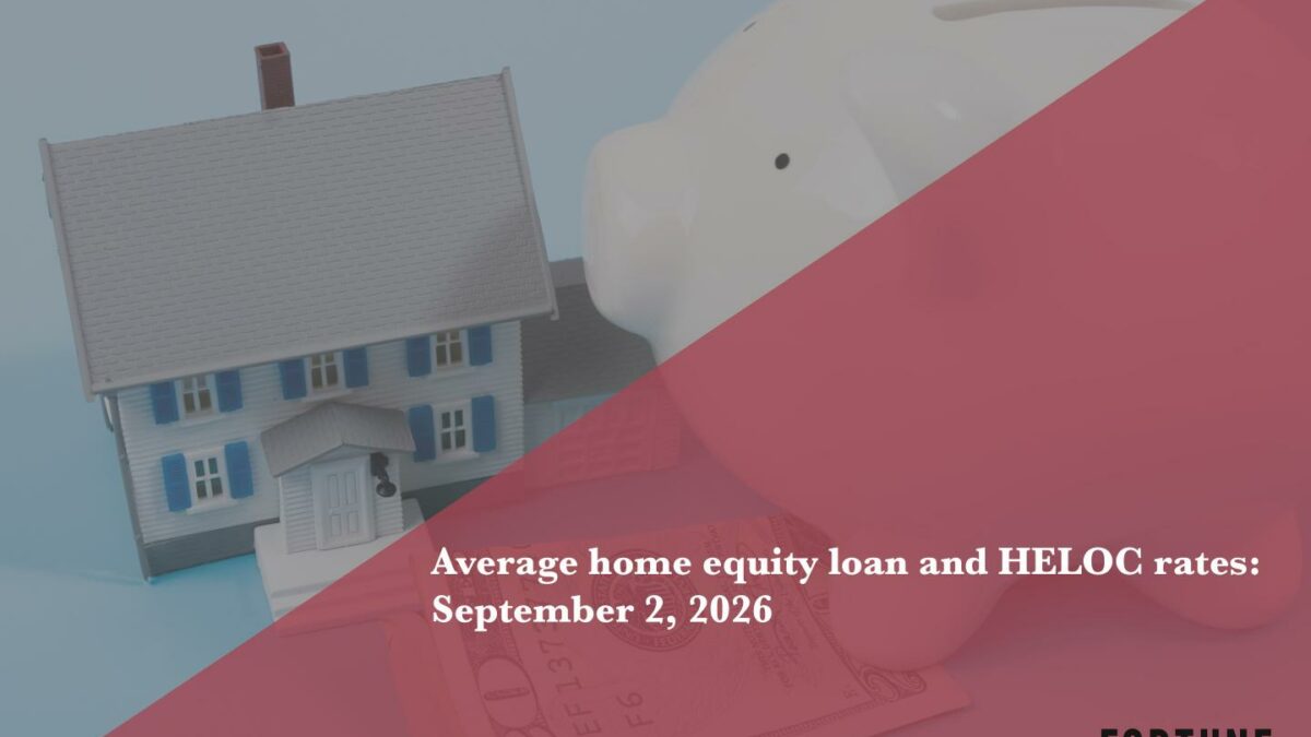 Home equity loan and HELOC rates: Sept. 2, 2026