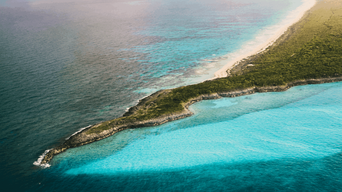 Highbourne Cay is a private island in the Bahamas.