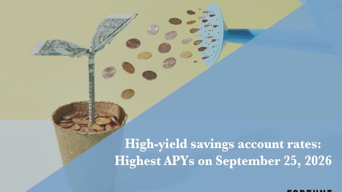 Today’s top high-yield savings rates: Up to 4.50% on Sept. 25, 2026
