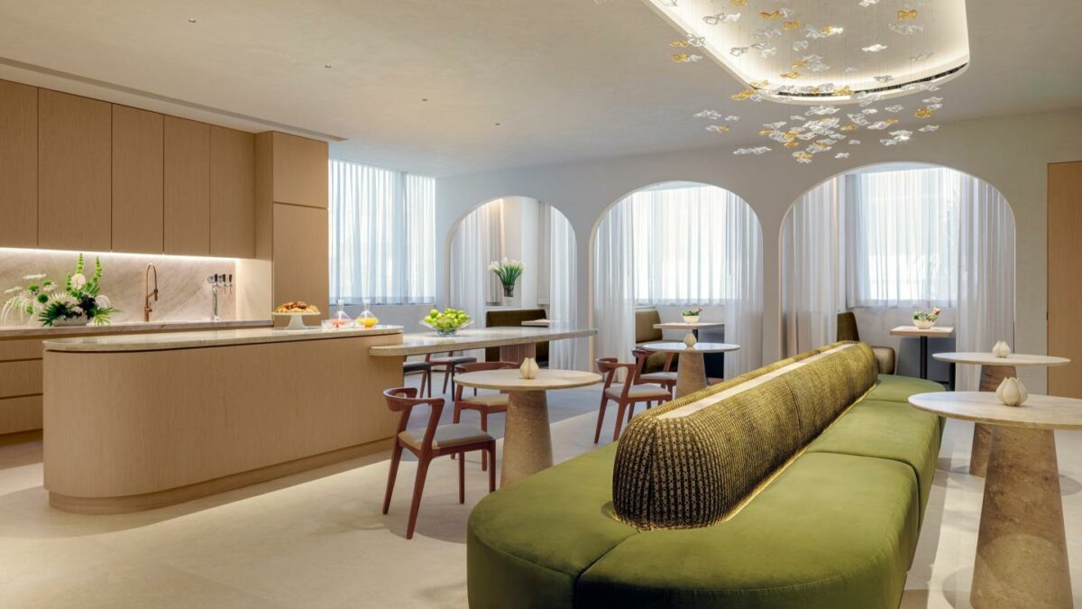 Inside the new Class X office in Miami Beach.