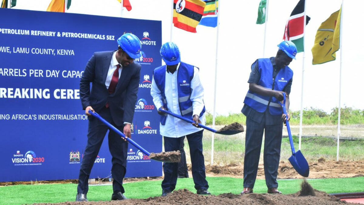 A $16 billion oil refinery is coming to East Africa with capacity for 700,000 barrels a day