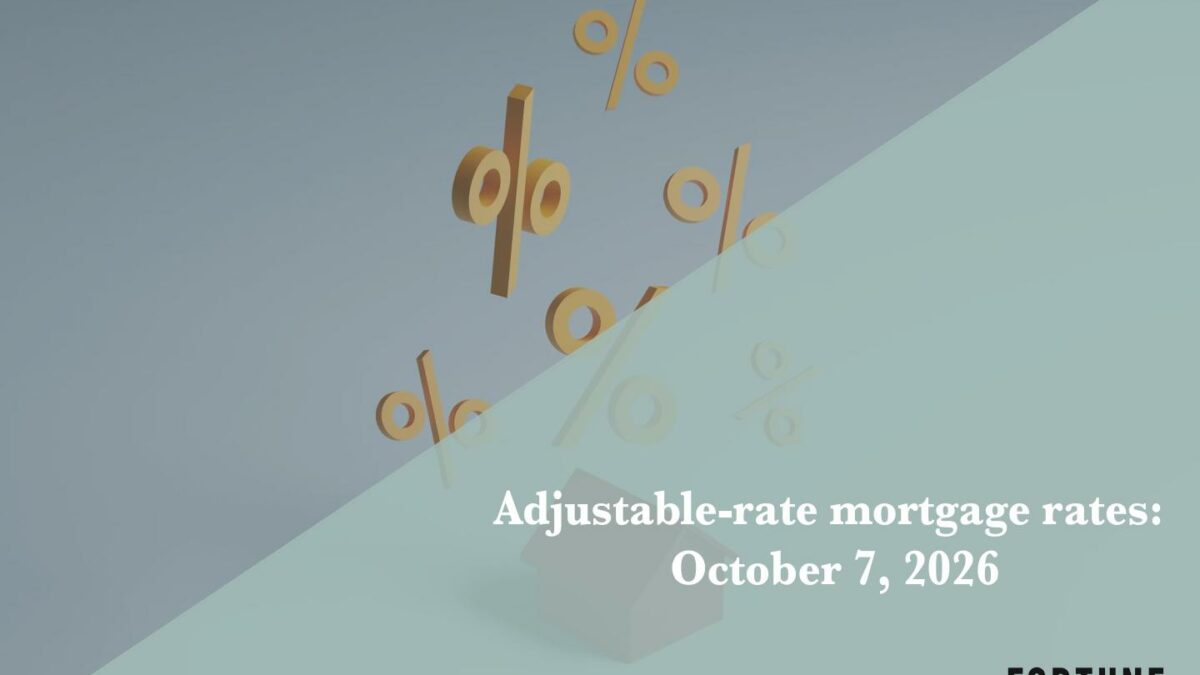Current ARM mortgage rates report for Oct. 7, 2026