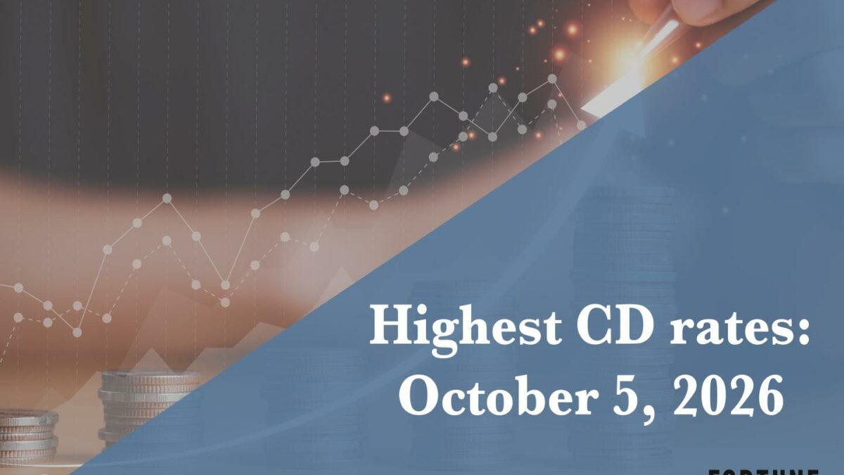 Top CD rates today, Oct. 5, 2026: Lock in up to up to 5.10%