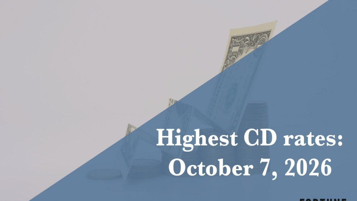 Top CD rates today, Oct. 7, 2026: Lock in up to up to 5.20%