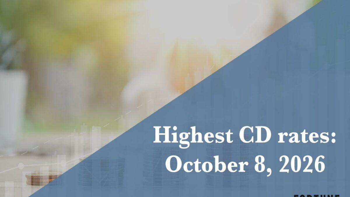 Top CD rates on Oct. 8, 2026: Lock in up to up to 5.20%
