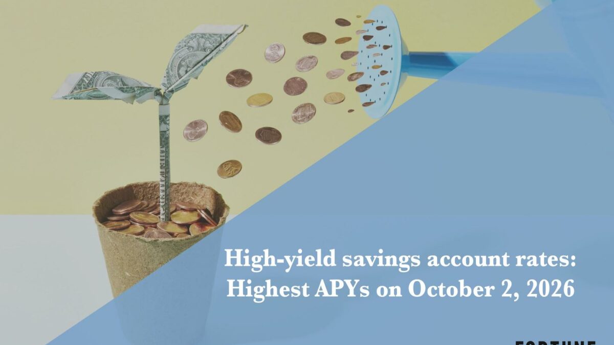 Today’s top high-yield savings rates: Up to 4.50% on Oct. 2, 2026