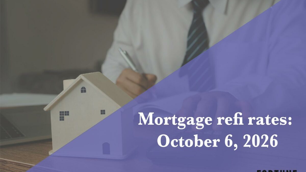 Current refi mortgage rates report for Oct. 6, 2026