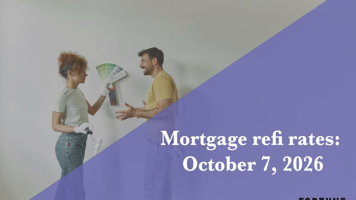 Current refi mortgage rates report for Oct. 7, 2026