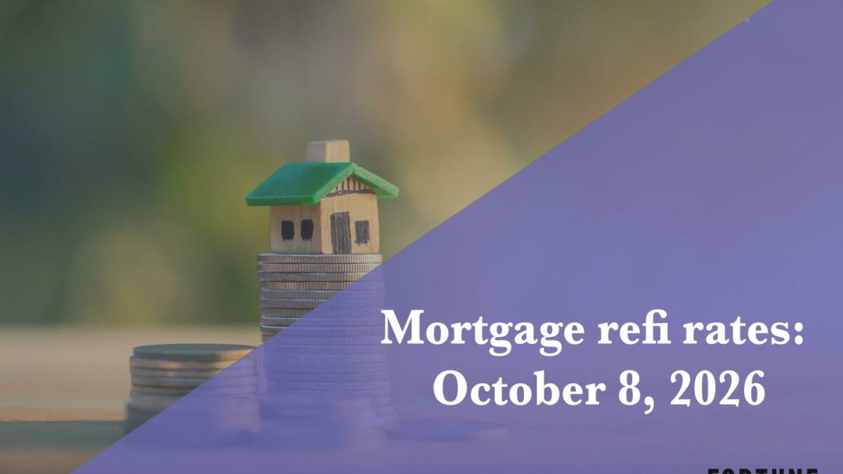 Current refi mortgage rates report for Oct. 8, 2026