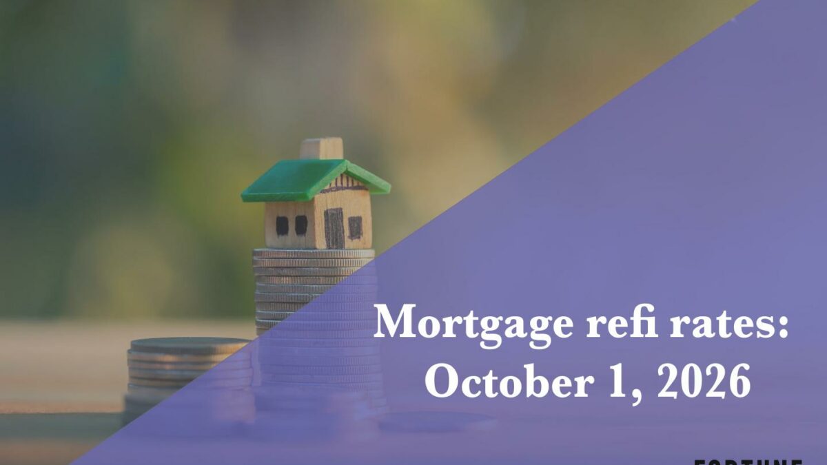 Current refi mortgage rates report for Oct. 1, 2026